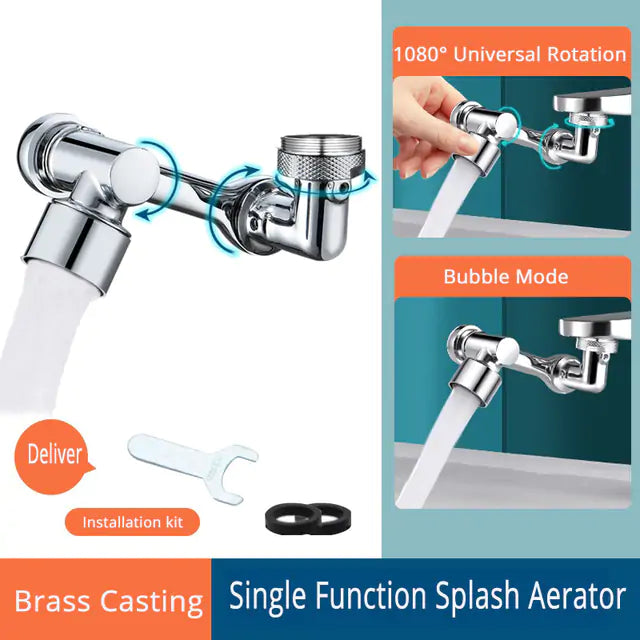 Universal Faucet Extension Attachment