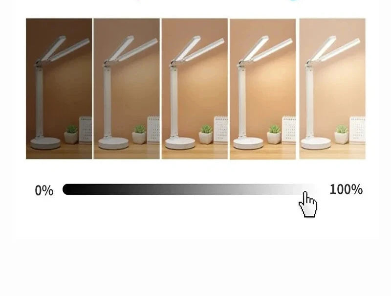 LED Desk Lamp USB Rechargeable