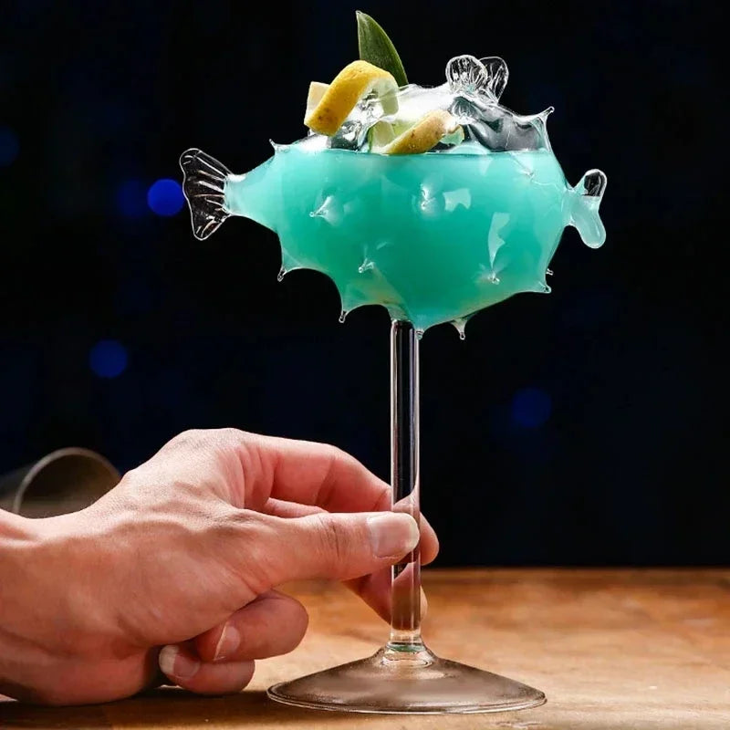 Handcrafted Porcupine Fish Cocktail