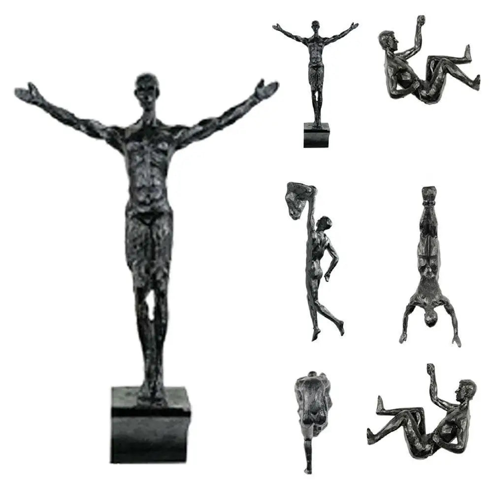 Rock Climbing Athlete Wall Decor