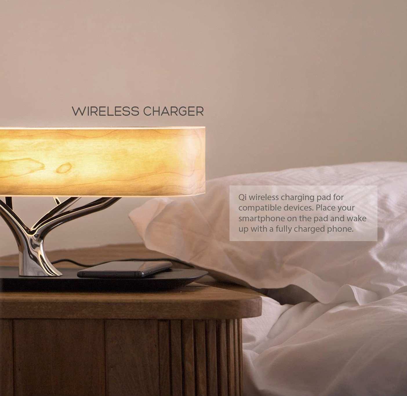 ChargeTree Bluetooth Speaker &amp; Illuminated  Lamp