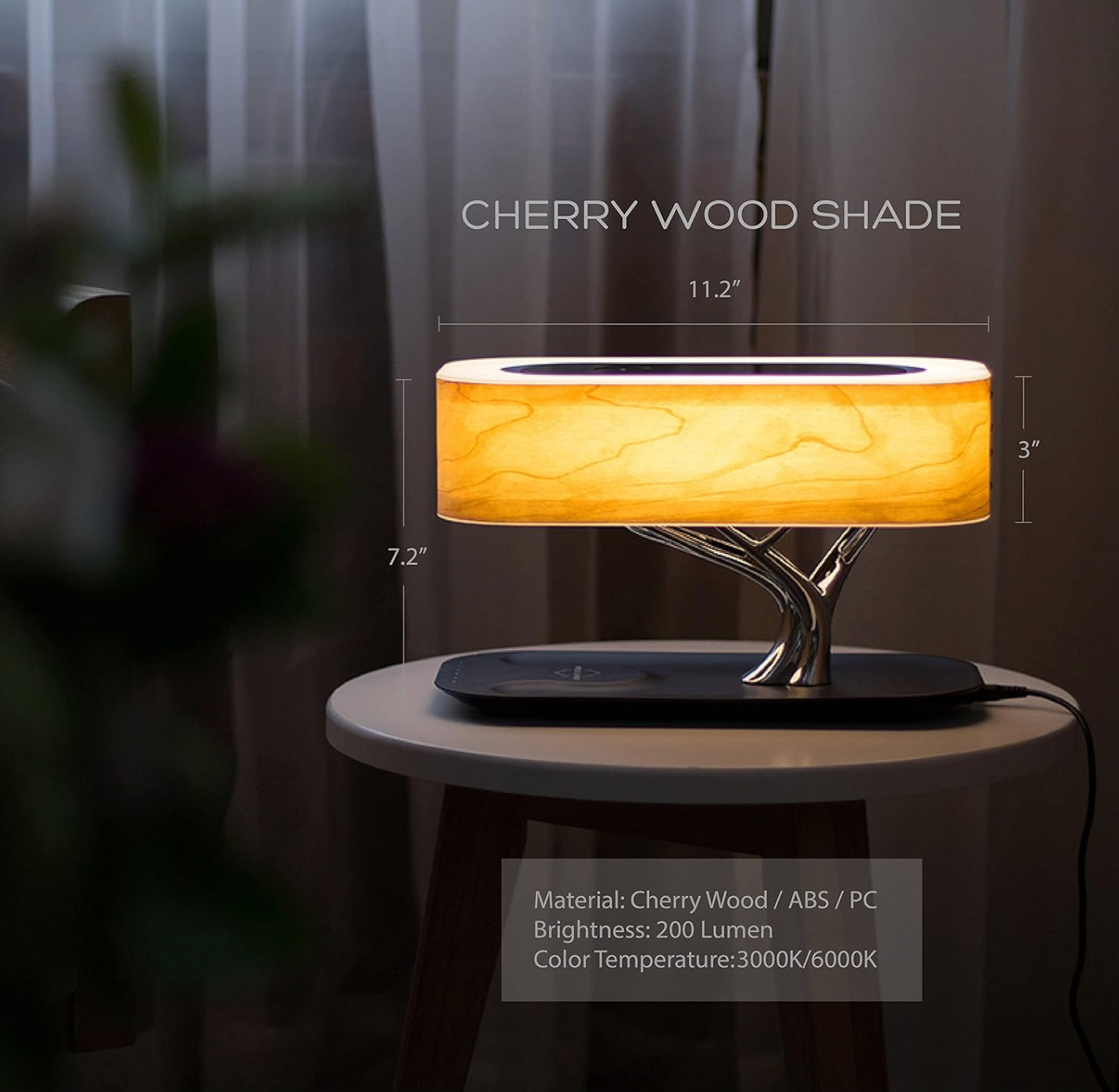 ChargeTree Bluetooth Speaker &amp; Illuminated  Lamp